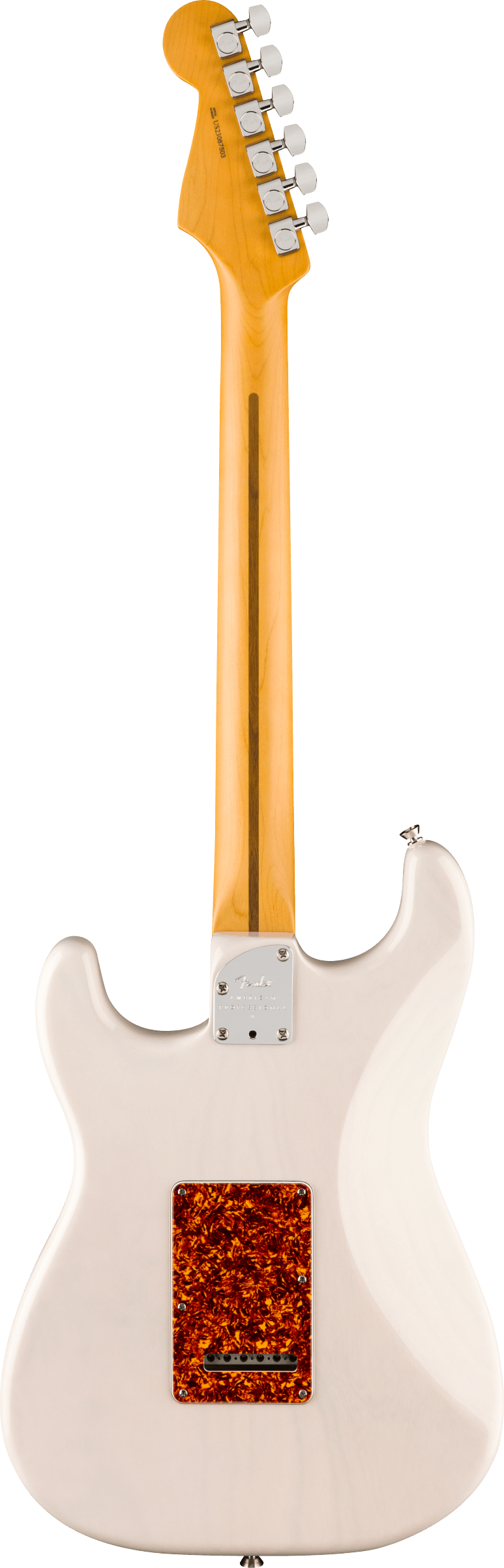 Fender LIMITED EDITION AMERICAN PROFESSIONAL II STRATOCASTER THINLINE Semi Hollow Body Electric Guitar (White Blonde)