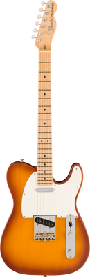 Fender LIMITED EDITION AMERICAN PERFORMER TIMBER TELECASTER Electric Guitar (Honey Burst)
