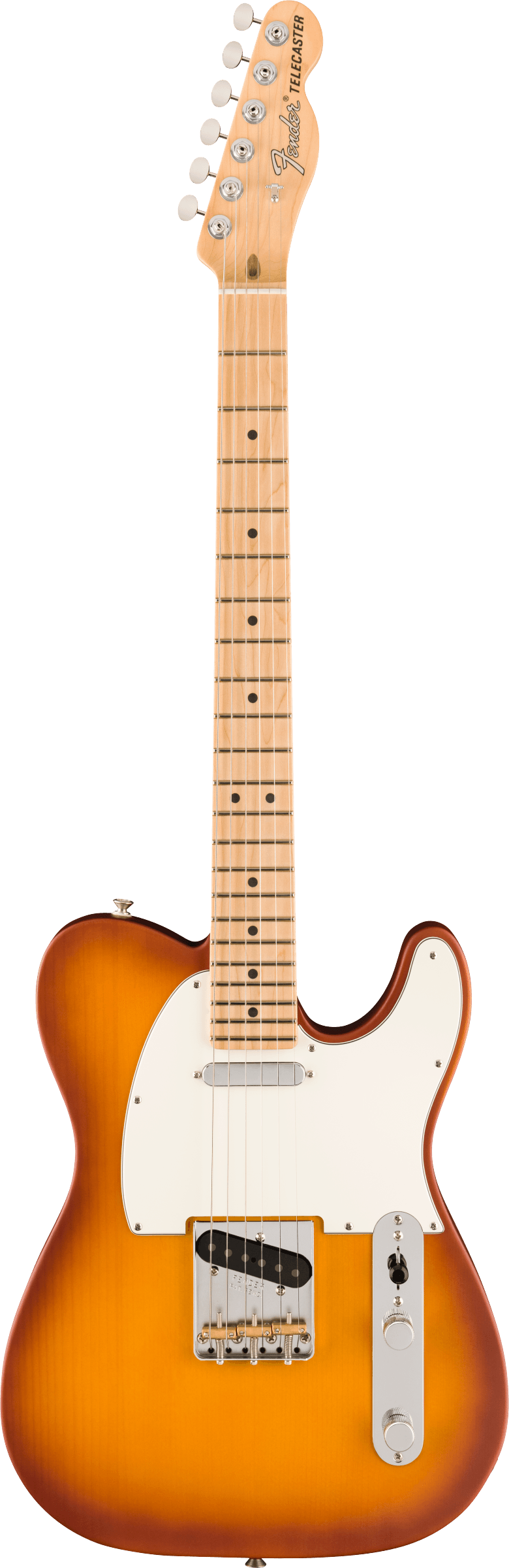 Fender LIMITED EDITION AMERICAN PERFORMER TIMBER TELECASTER Electric Guitar (Honey Burst)