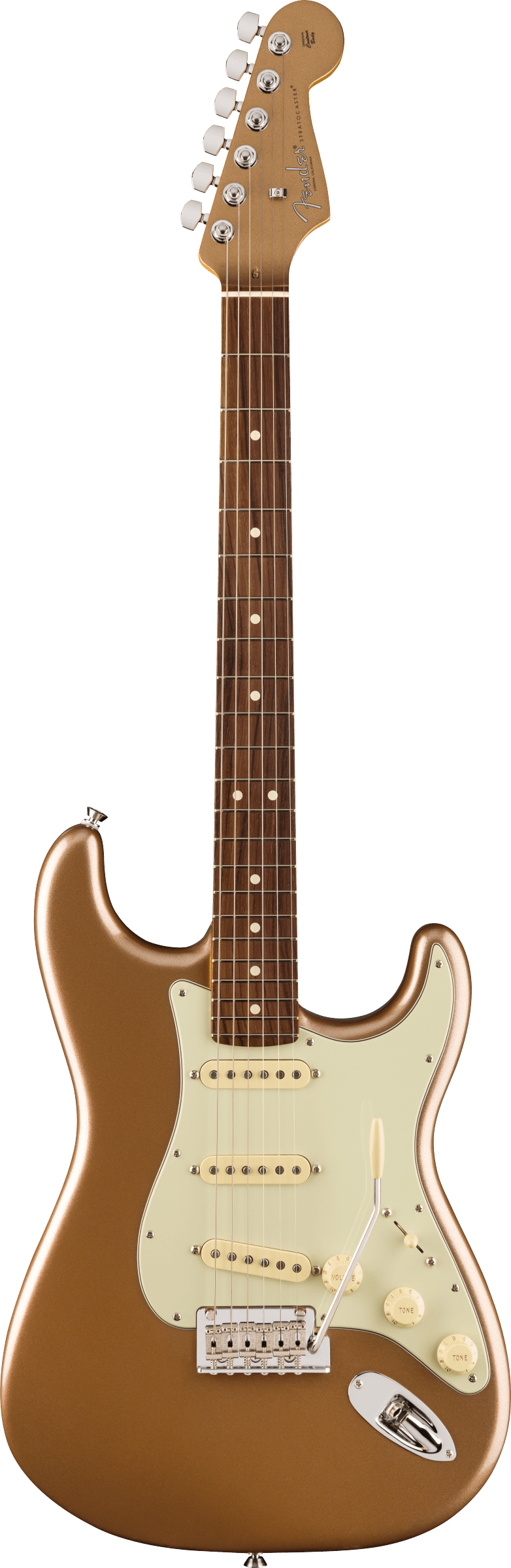 Fender LIMITED EDITION AMERICAN PROFESSIONAL II STRATOCASTER Electric Guitar (Firemist Gold Metallic)