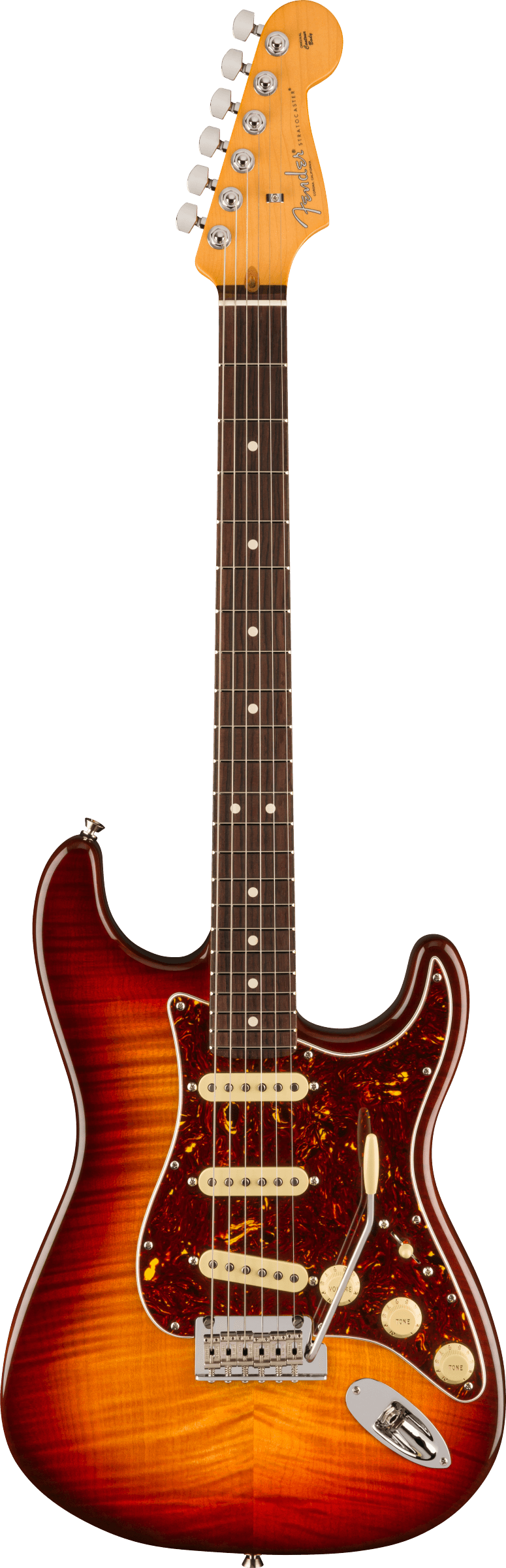 Fender 70TH ANNIVERSARY AMERICAN PROFESSIONAL II STRATOCASTER Electric Guitar (Comet Burst)
