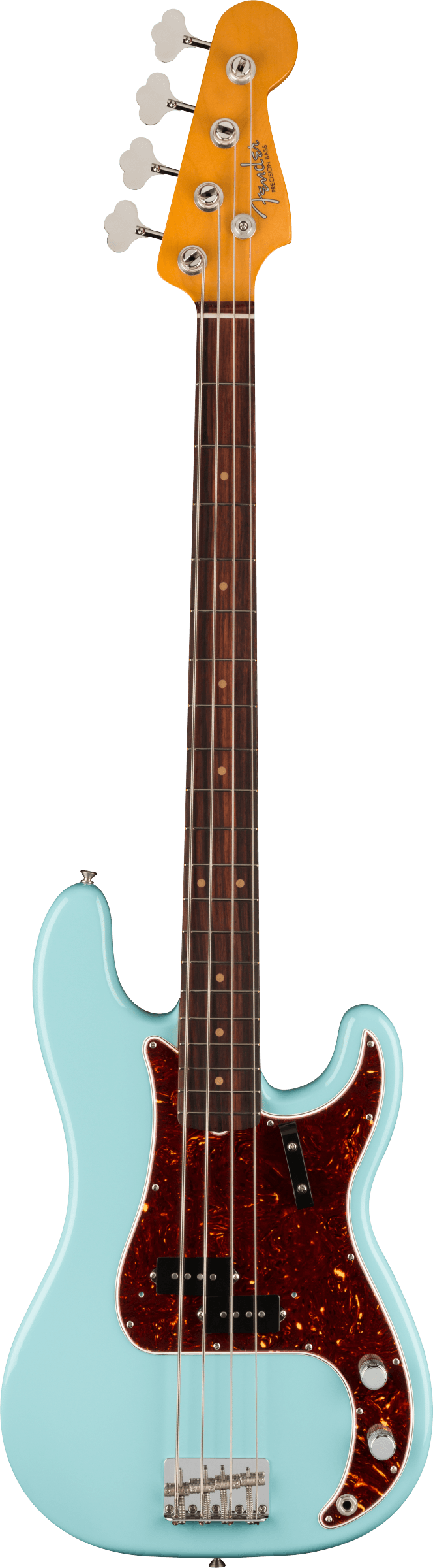 Fender AMERICAN VINTAGE II 1960 PRECISION BASS Electric Bass Guitar (Daphne Blue)