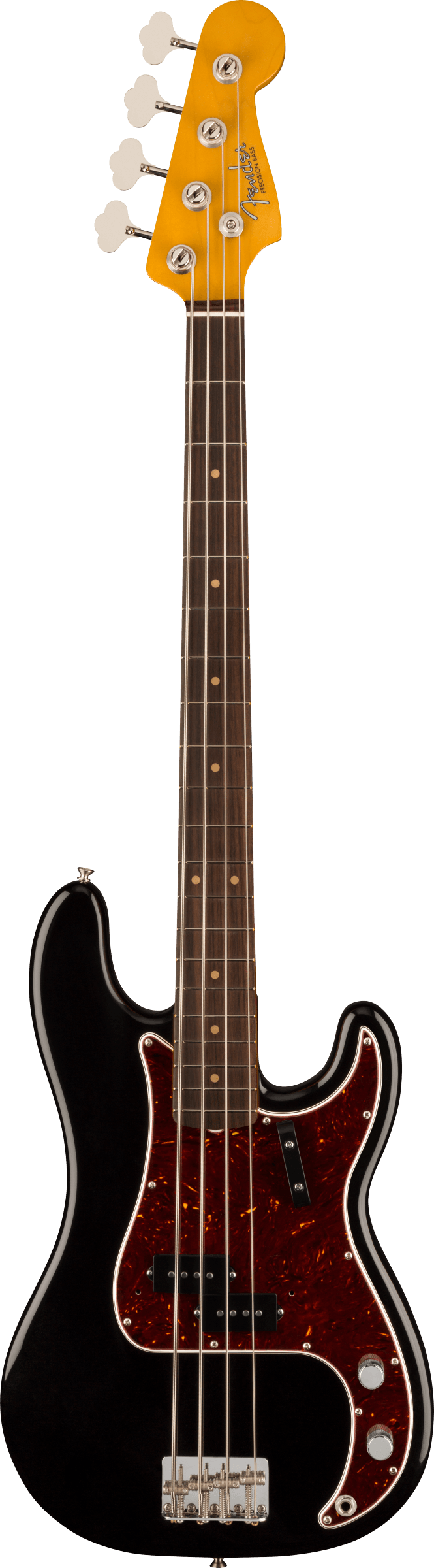 Fender AMERICAN VINTAGE II 1960 PRECISION BASS Electric Bass Guitar (Black)