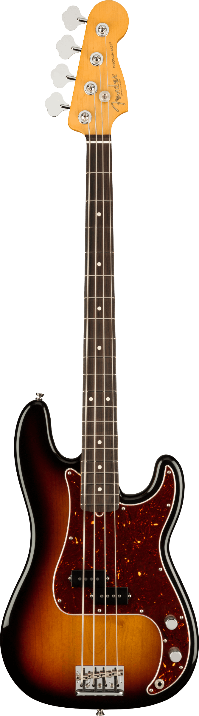 Fender AMERICAN PROFESSIONAL II PRECISION BASS Electric Bass Guitar (3-Color Sunburst)