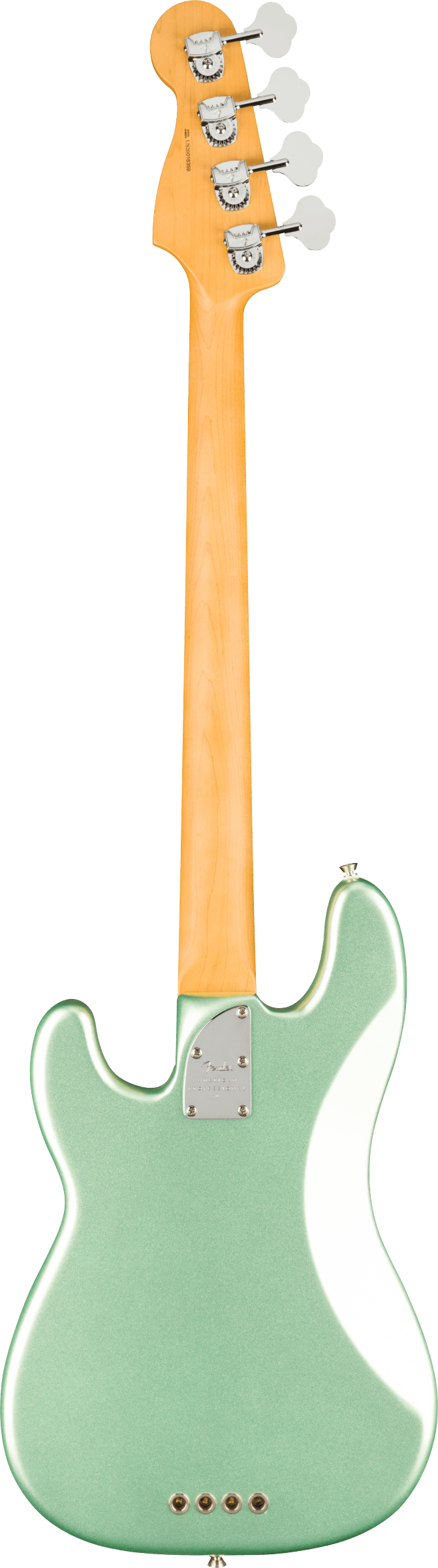 Fender AMERICAN PROFESSIONAL II PRECISION BASS Electric Bass Guitar (Mystic Surf Green)