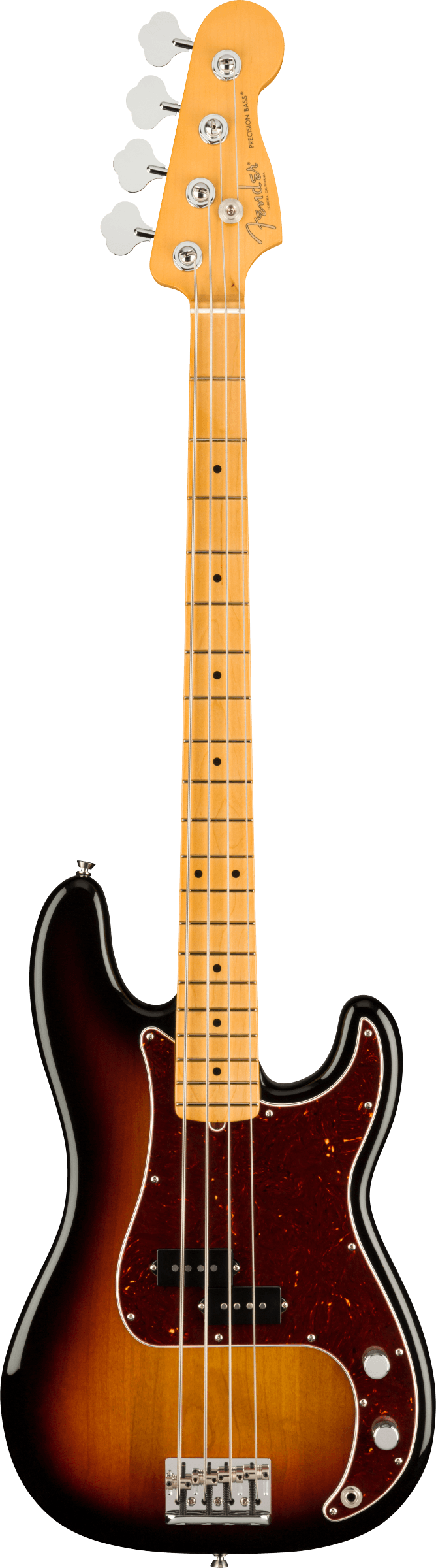 Fender AMERICAN PROFESSIONAL II PRECISION BASS Electric Bass Guitar (3-Color Sunburst)