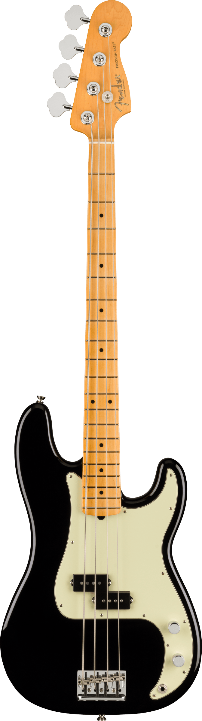 Fender AMERICAN PROFESSIONAL II PRECISION BASS Electric Bass Guitar (Black)