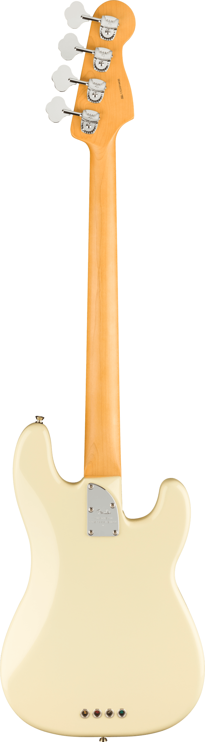 Fender AMERICAN PROFESSIONAL II PRECISION BASS Left Handed Electric Bass Guitar (Olympic White)