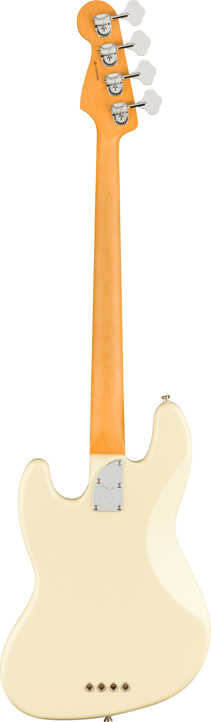 Fender AMERICAN PROFESSIONAL II JAZZ BASS Electric Bass Guitar (Olympic White)