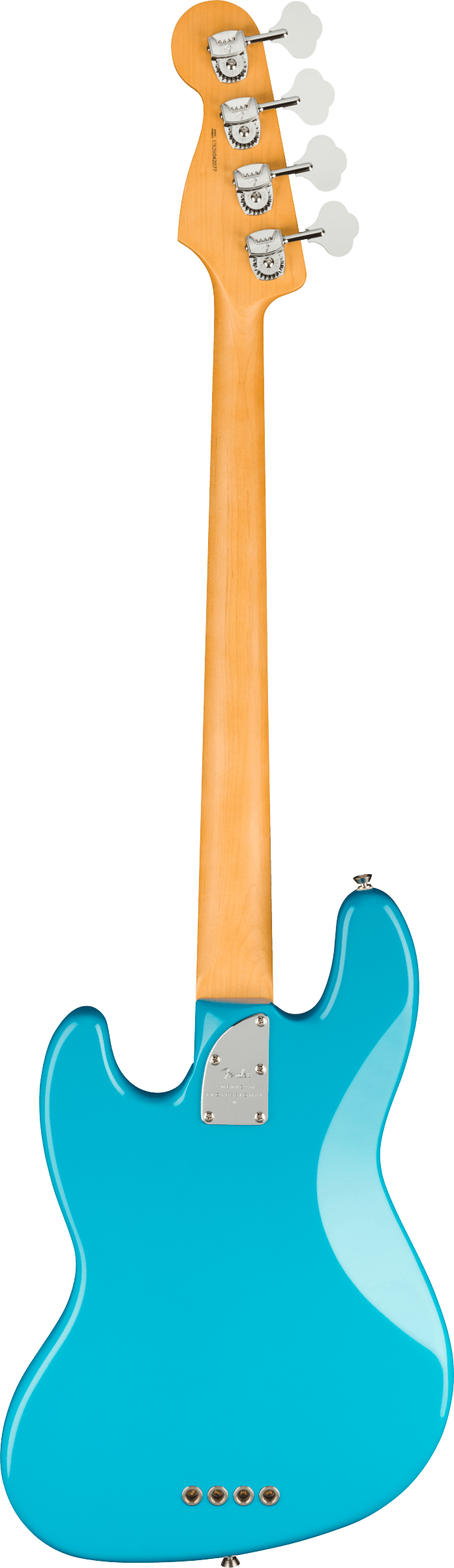 Fender AMERICAN PROFESSIONAL II JAZZ BASS Electric Bass Guitar (Miami Blue)