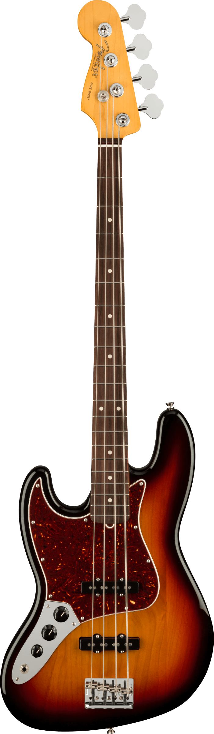 Fender AMERICAN PROFESSIONAL II JAZZ BASS Left Handed Electric Bass Guitar (3-Color Sunburst)