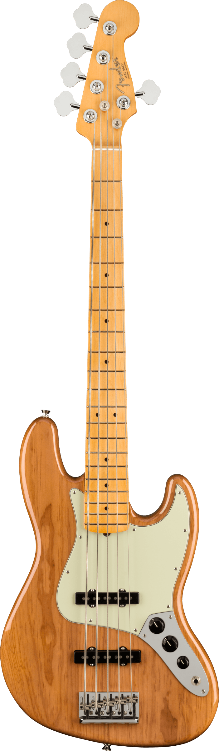 Fender AMERICAN PROFESSIONAL II JAZZ BASS V 5 String Electric Bass Guitar (Roasted Pine)