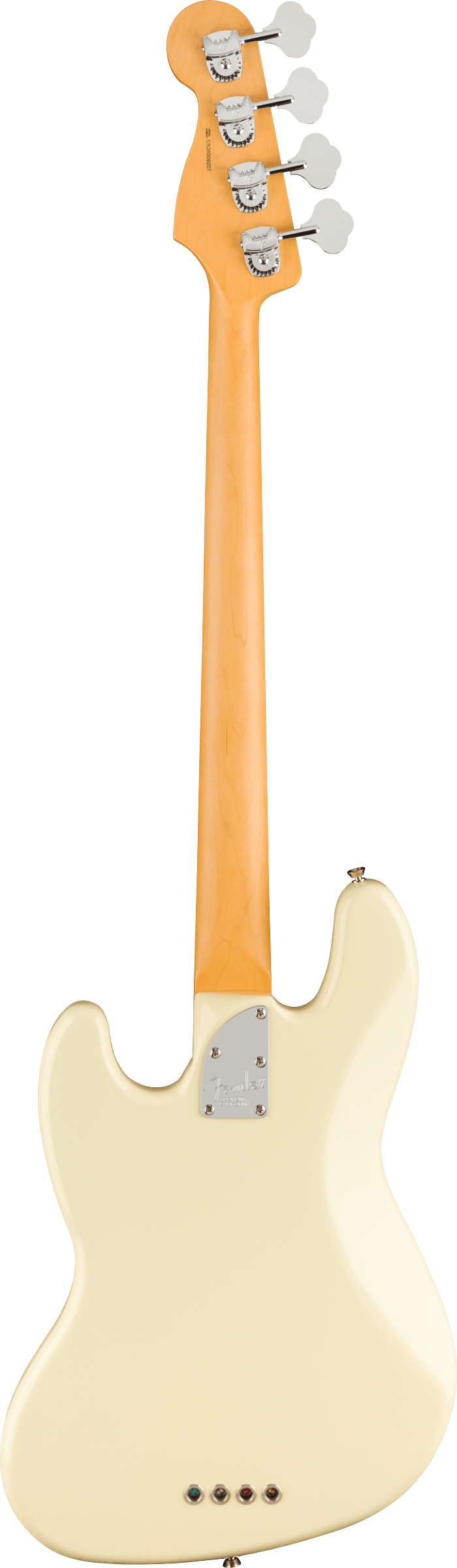 Fender AMERICAN PROFESSIONAL II JAZZ BASS Fretless Electric Bass Guitar (Olympic White)