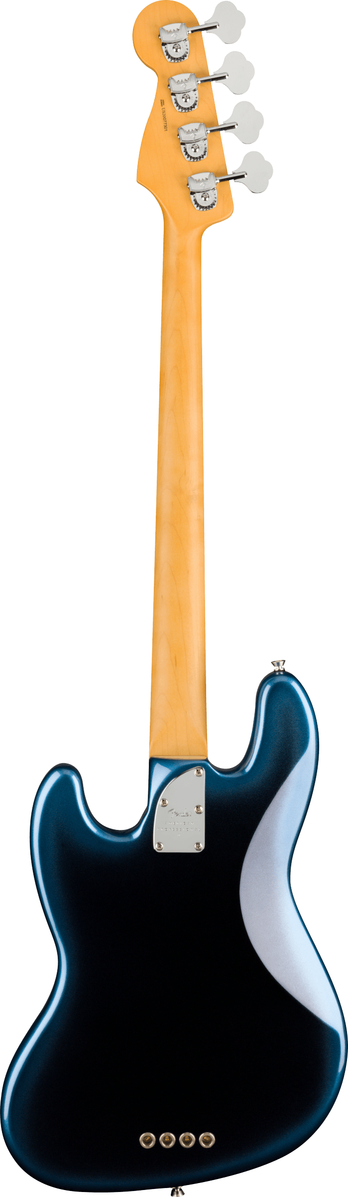 Fender AMERICAN PROFESSIONAL II JAZZ BASS Fretless Electric Bass Guitar (Dark Night)