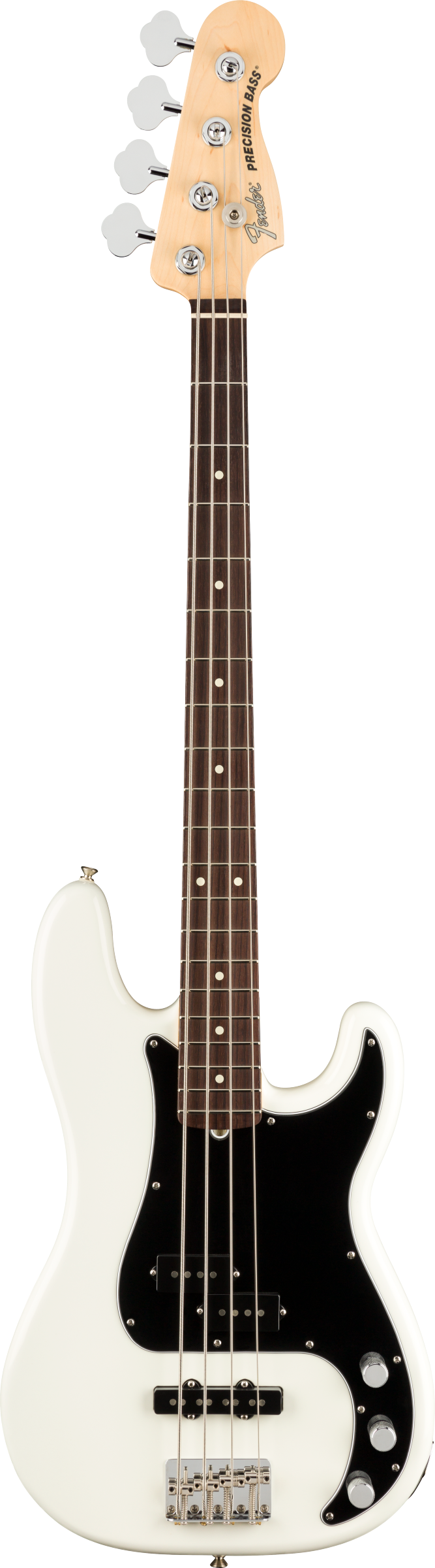 Fender AMERICAN PERFORMER PRECISION BASS Electric Bass Guitar (Arctic White)