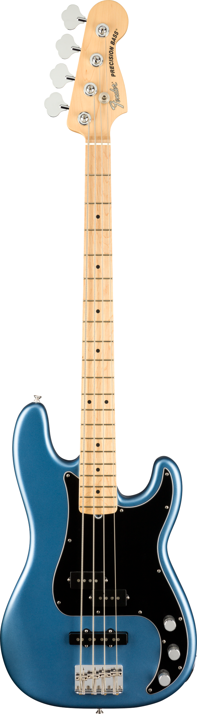 Fender AMERICAN PERFORMER PRECISION BASS Electric Bass Guitar (Satin Lake Placid Blue)