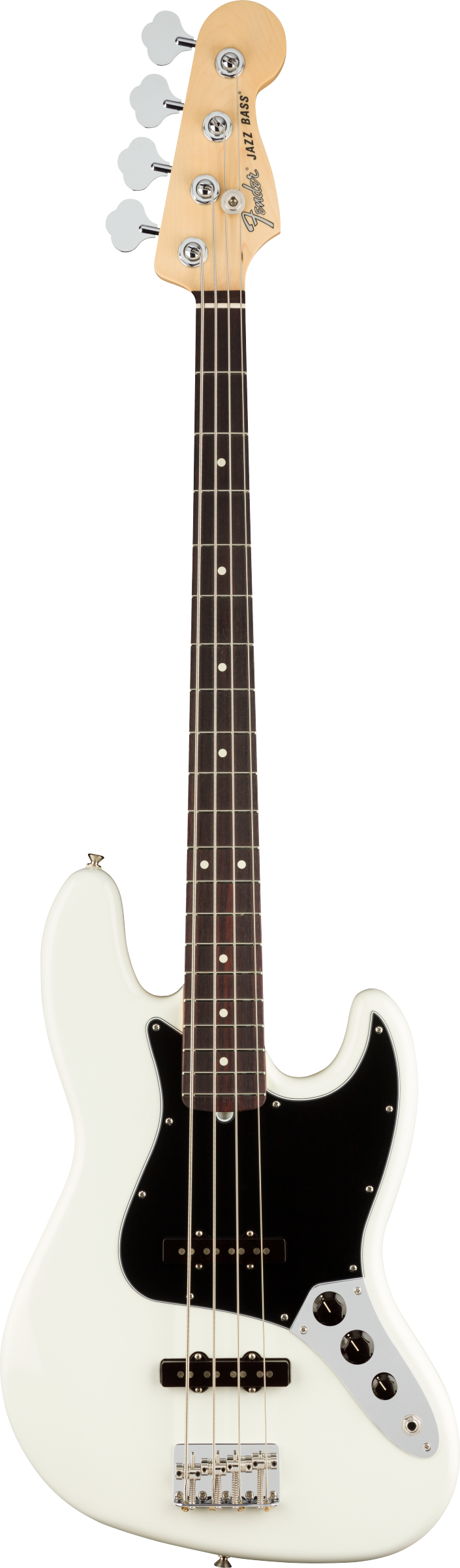 Fender AMERICAN PERFORMER JAZZ BASS Electric Bass Guitar (Arctic White)