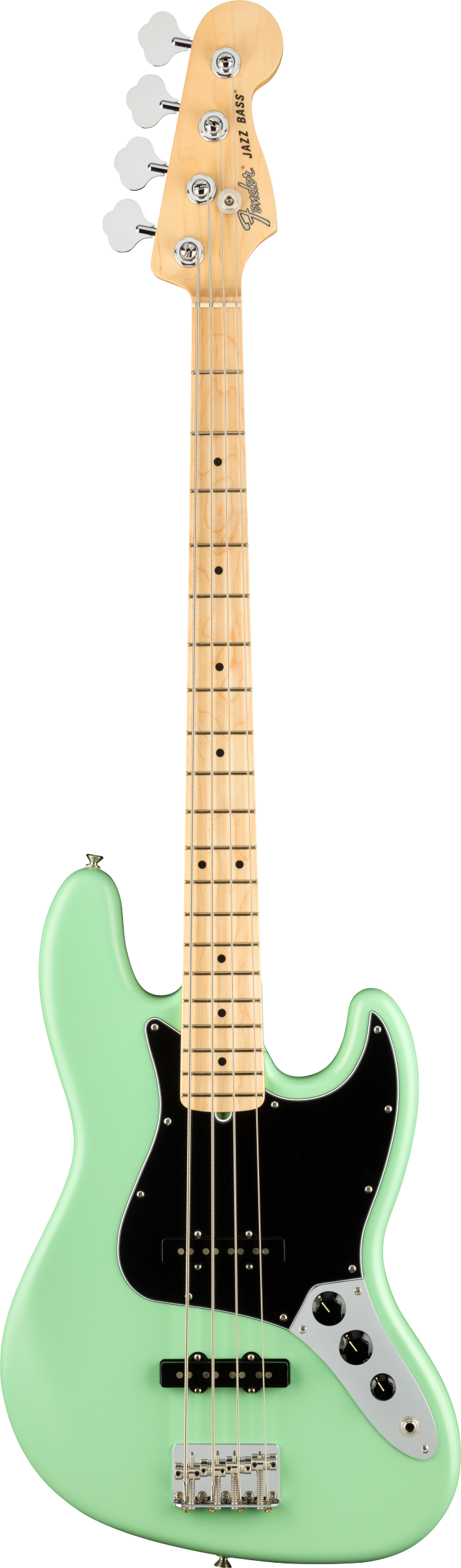 Fender AMERICAN PERFORMER JAZZ BASS Electric Bass Guitar (Satin Surf Green)