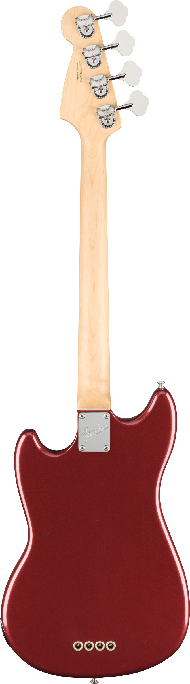 Fender AMERICAN PERFORMER MUSTANG BASS Electric Bass Guitar (Aubergine)