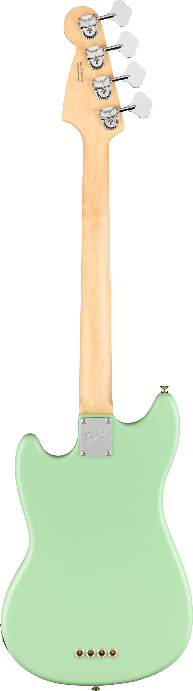 Fender AMERICAN PERFORMER MUSTANG BASS Electric Bass Guitar (Satin Surf Green)