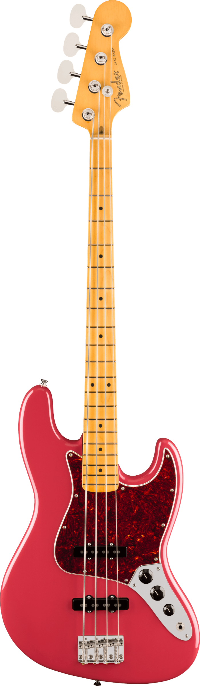 Fender AMERICAN PROFESSIONAL CLASSIC JAZZ Electric Bass Guitar (Faded Dakota Red)