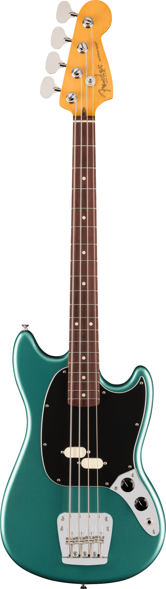Fender AMERICAN PROFESSIONAL CLASSIC MUSTANG Electric Bass Guitar (Faded Sherwood Green Metallic)