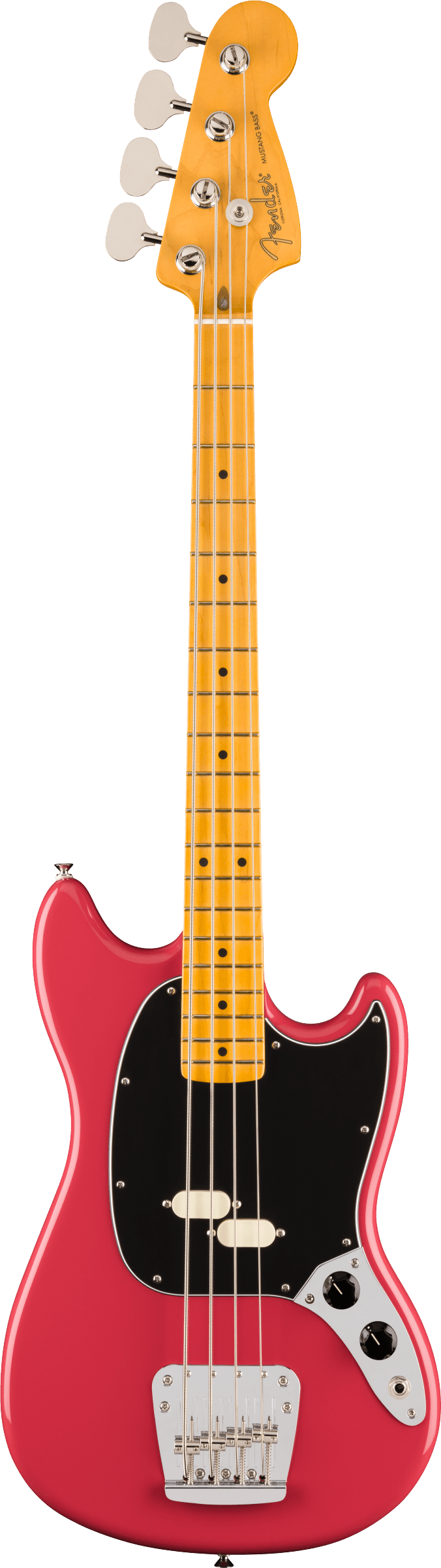 Fender AMERICAN PROFESSIONAL CLASSIC MUSTANG Electric Bass Guitar (Faded Dakota Red)