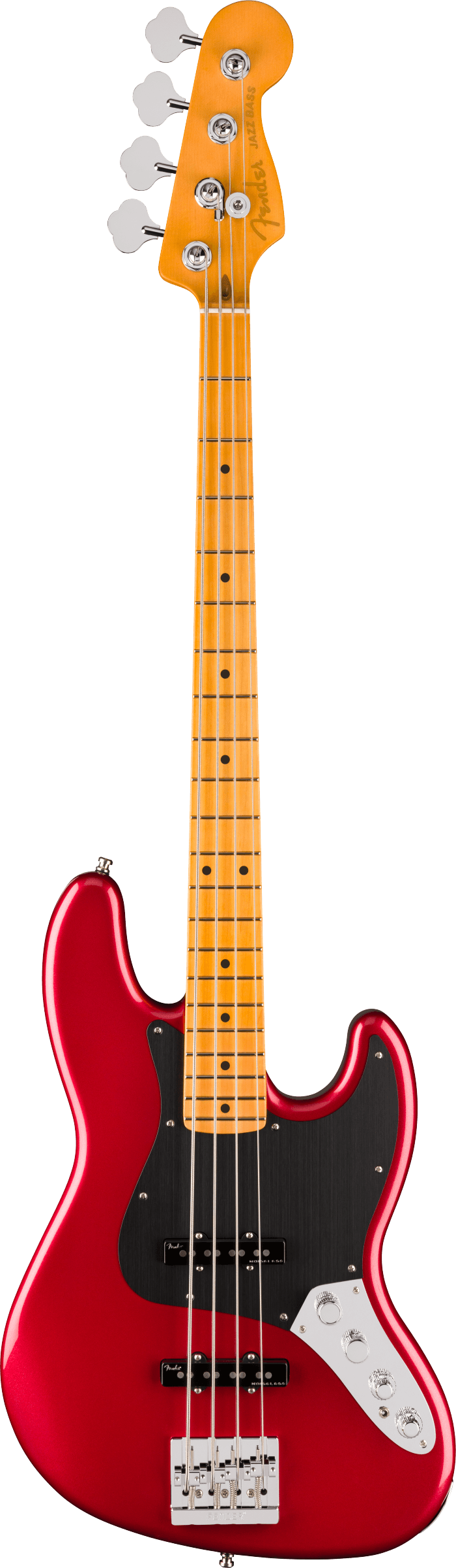Fender AMERICAN ULTRA II JAZZ BASS Electric Bass Guitar (Sinister Red)