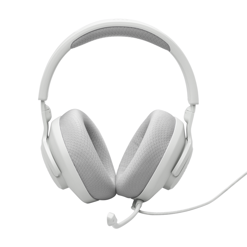 JBL QUANTUM 100M2 Wired Over-Ear Gaming Headset With Mic (White)