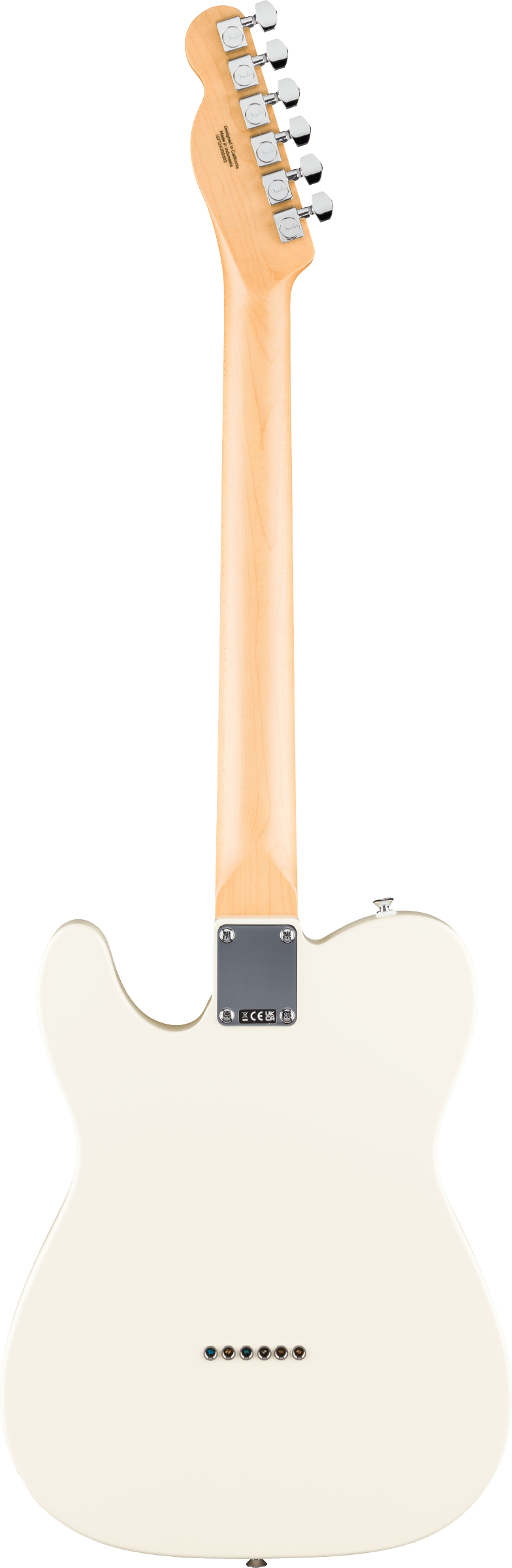 Fender STANDARD TELECASTER Electric Guitar (Olympic White)