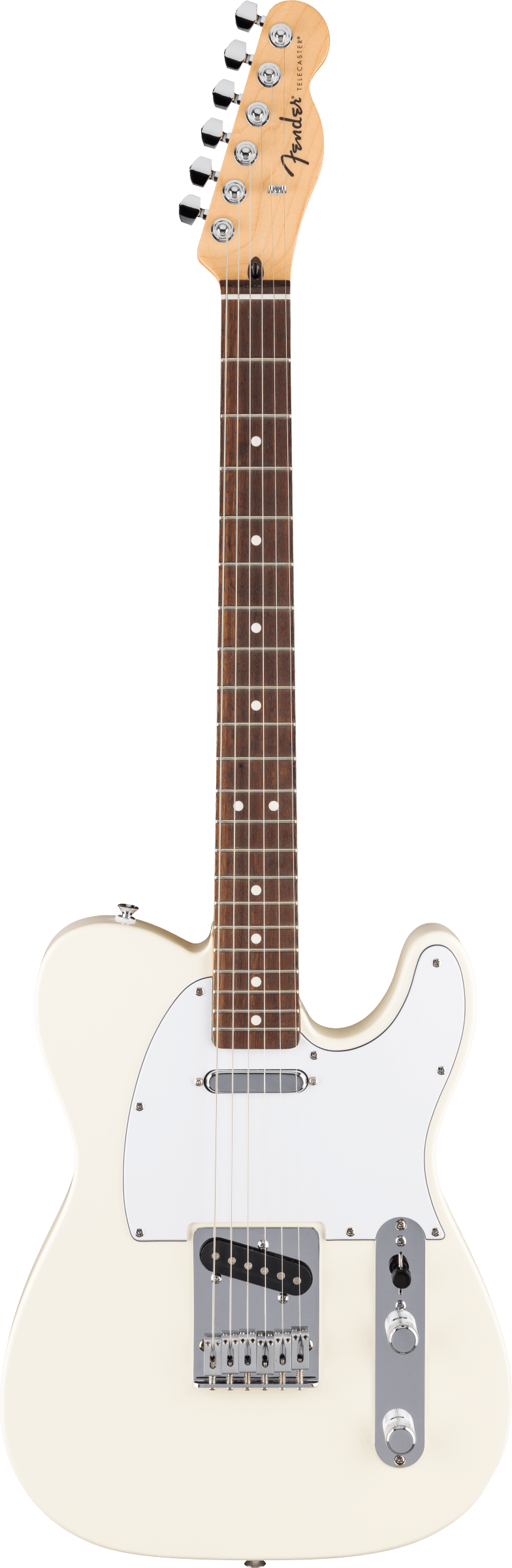 Fender STANDARD TELECASTER Electric Guitar (Olympic White)