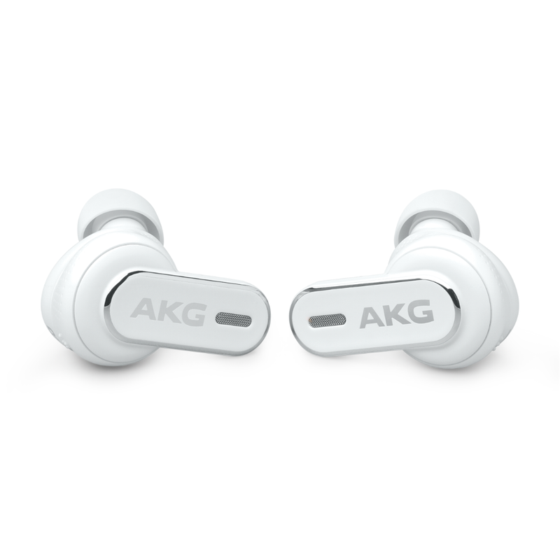 AKG AKGN5HYBRIDWHTAM True Wireless Noise Canceling Earbuds (White)