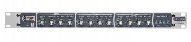 Cloud Electronics CX263 Mélangeur audio à 3 zones