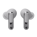 JBL LIVE BEAM 3 Wireless In-Ear Headphones (Silver)