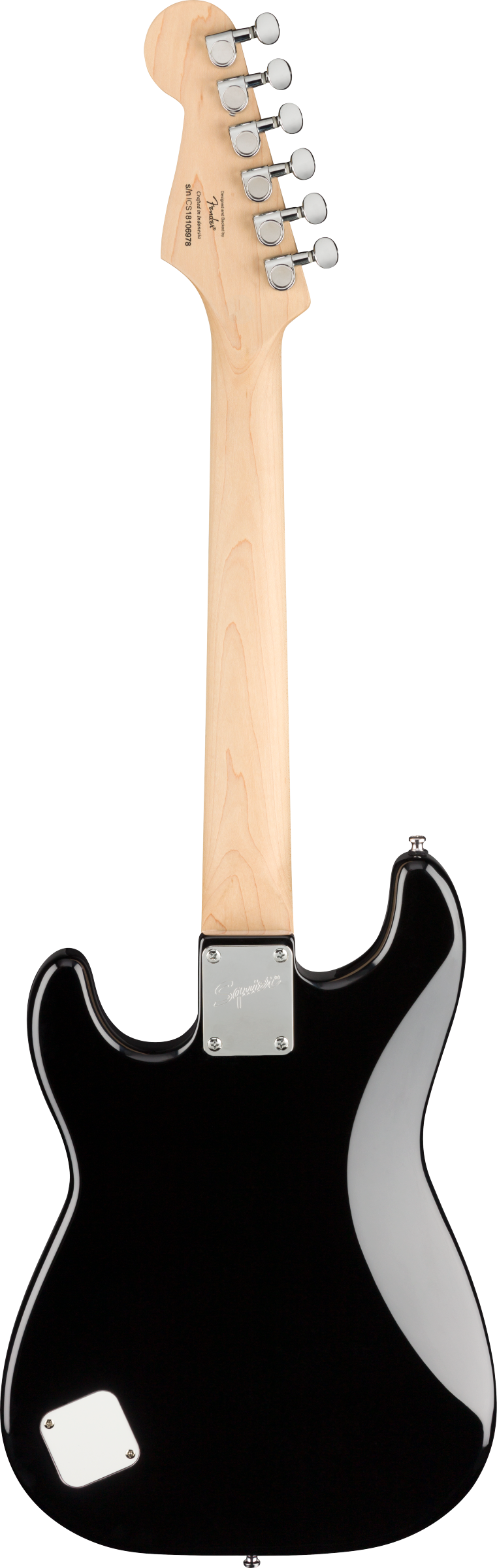 Fender SQUIER MINI STRATOCASTER Electric Guitar (Black)