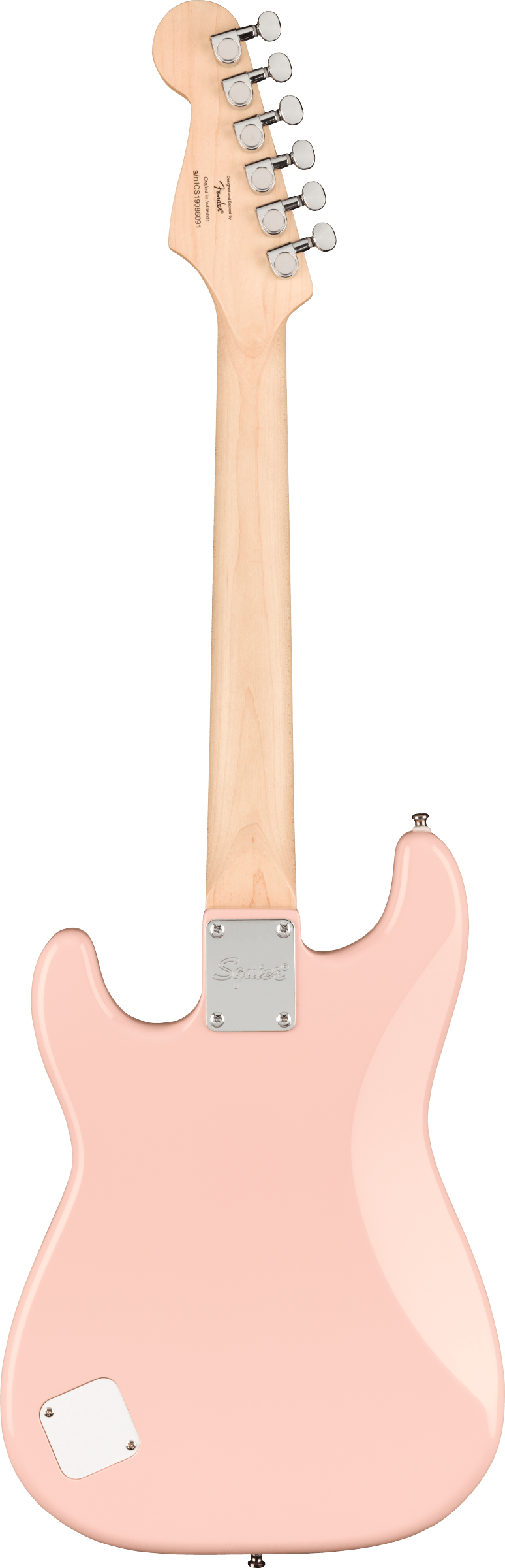 Fender SQUIER MINI STRATOCASTER Electric Guitar (Shell Pink)