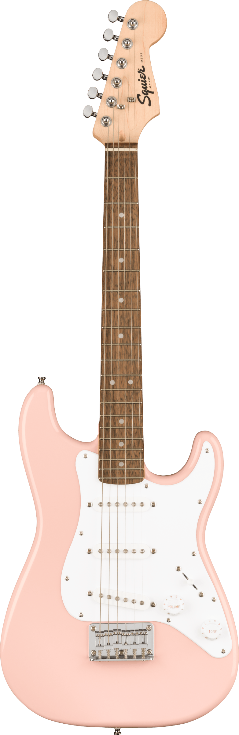 Fender SQUIER MINI STRATOCASTER Electric Guitar (Shell Pink)