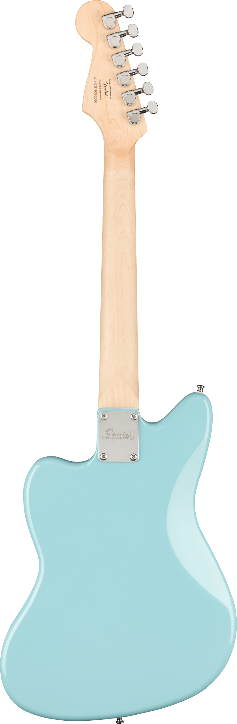 Fender SQUIER MINI JAZZMASTER HH Electric Guitar (Daphne Blue)