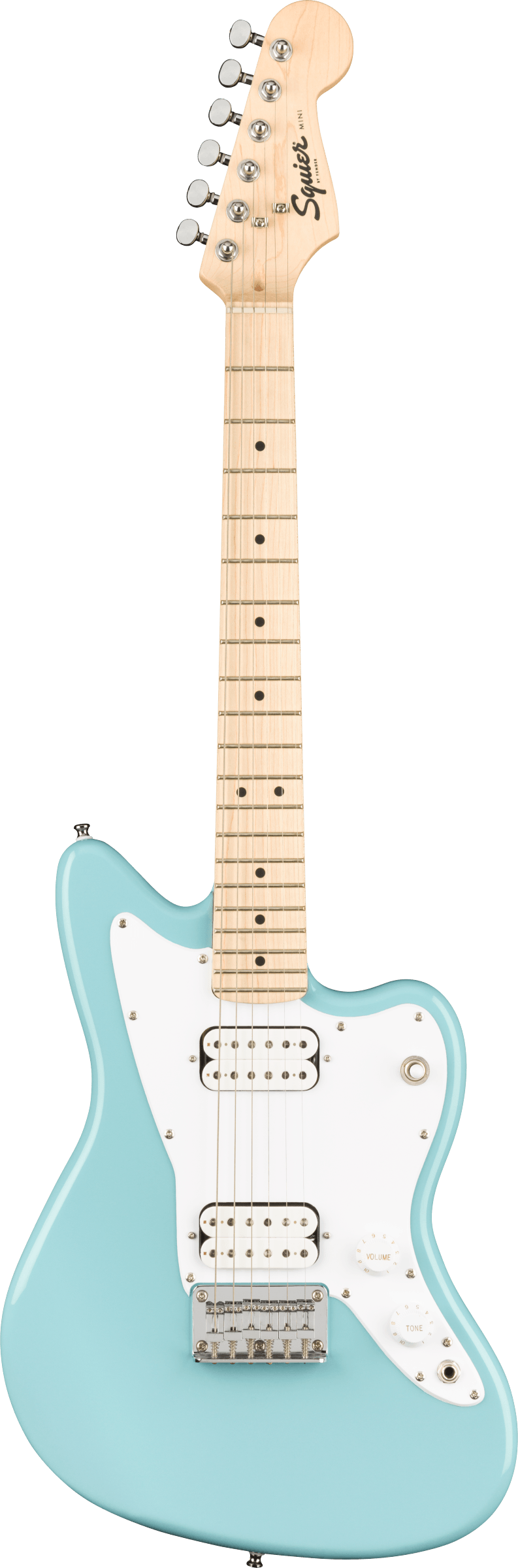 Fender SQUIER MINI JAZZMASTER HH Electric Guitar (Daphne Blue)