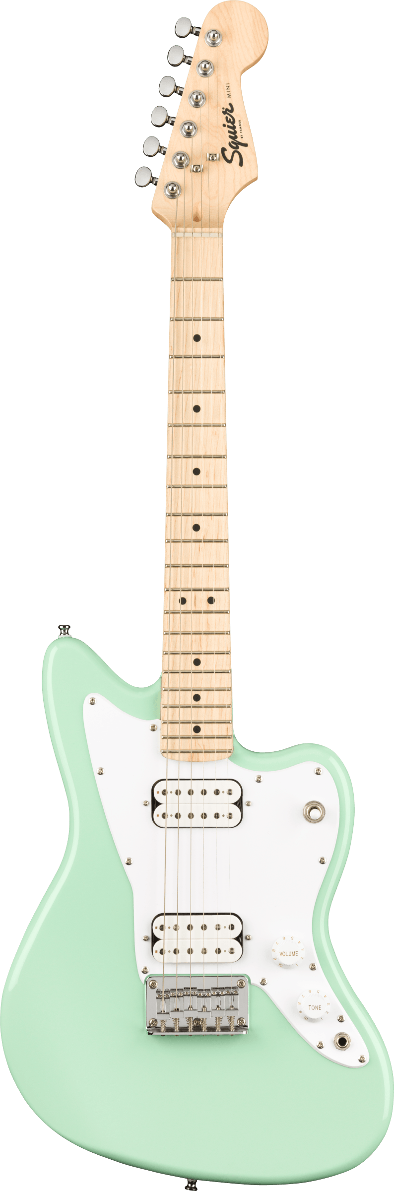 Fender SQUIER MINI JAZZMASTER HH Electric Guitar (Surf Green)
