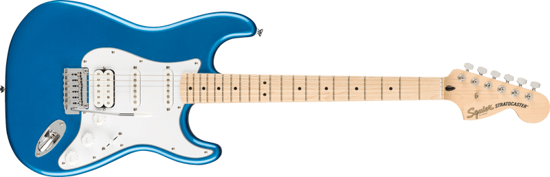 Fender SQUER AFFINITY SERIES STRATOCASTER HSS PACK Electric Guitar Pack (Lake Placid Blue)