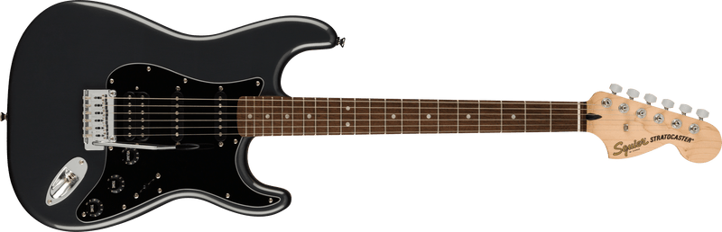 Fender SQUIER AFFINITY SERIES STRATOCASTER HSS PACK Electric Guitar Pack (Charcoal Frost Metallic)