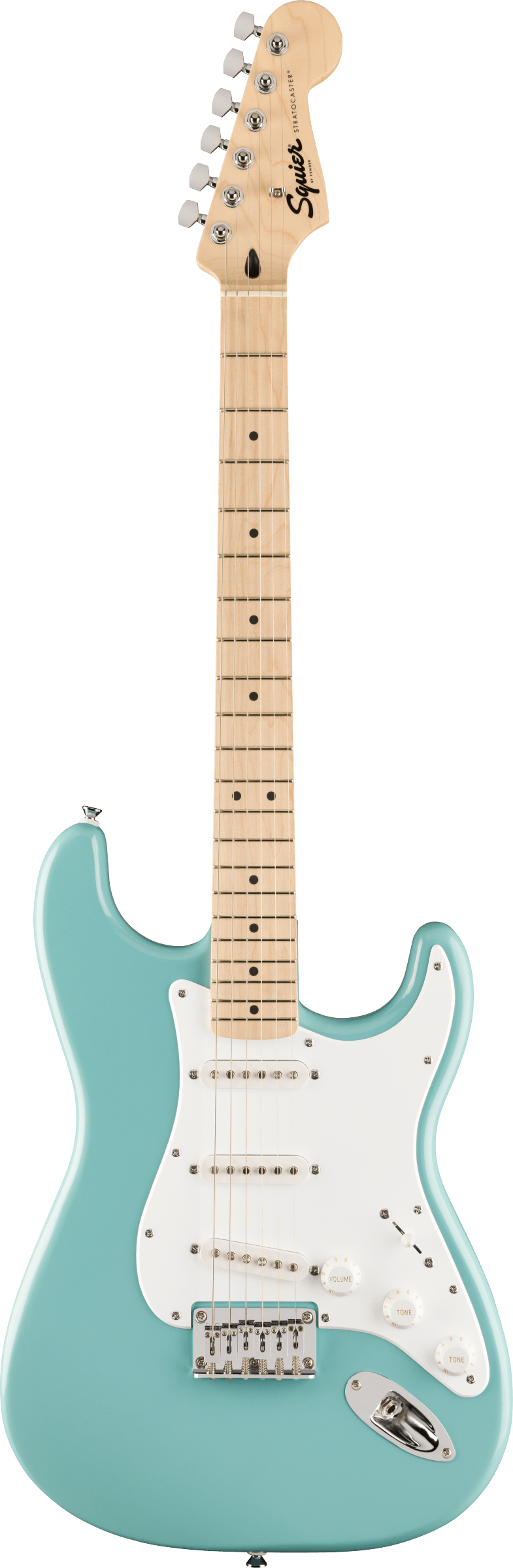 Fender SQUIER SONIC STRATOCASTER HT Electric Guitar (Tropical Turquoise)