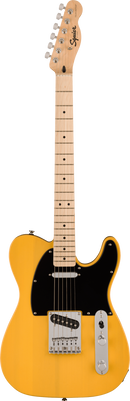 Fender SQUIER SONIC TELECASTER Electric Guitar (Butterscotch Blonde)