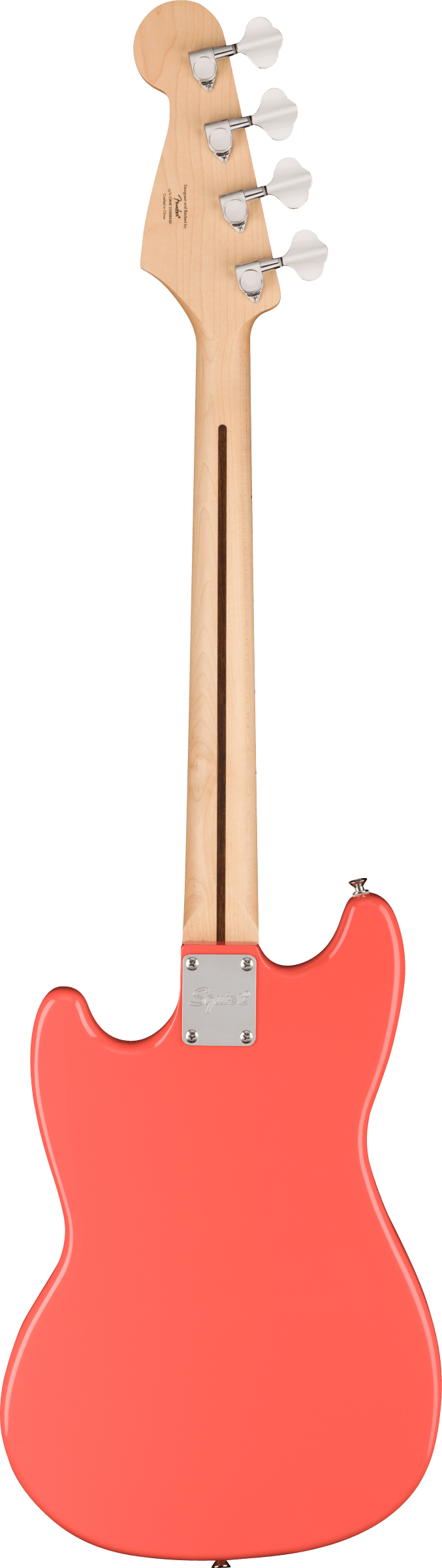 Fender SQUIER SONIC BRONCO BASS Electric Bass Guitar (Tahitian Coral)