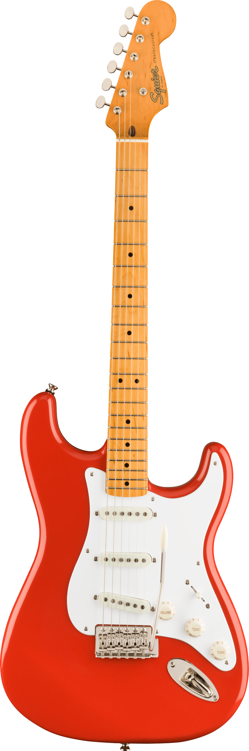 Fender SQUIER CLASSIC VIBE '50S STRATOCASTER Electric Guitar (Fiesta Red)