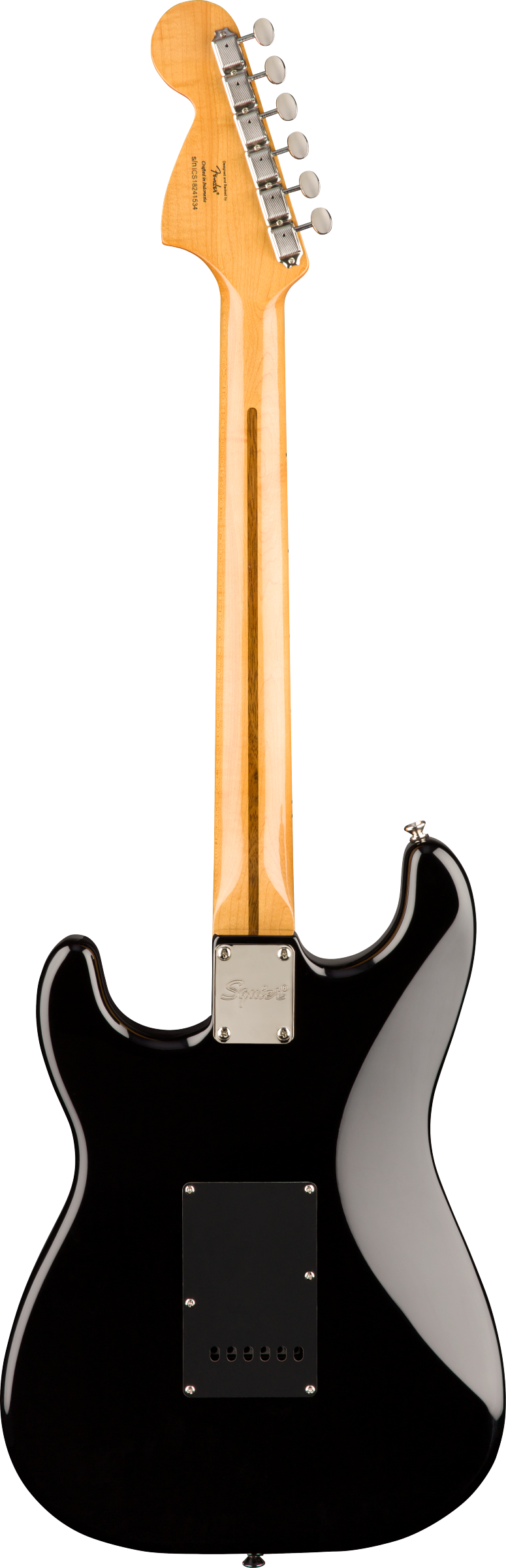 Fender SQUIER CLASSIC VIBE '70S STRATOCASTER HSS Electric Guitar (Black)