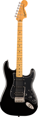Fender SQUIER CLASSIC VIBE '70S STRATOCASTER HSS Electric Guitar (Black)