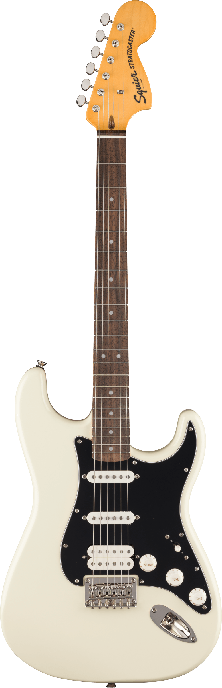 Fender SQUIER CLASSIC VIBE '70S STRATOCASTER HT HSS Electric Guitar (Olympic White)
