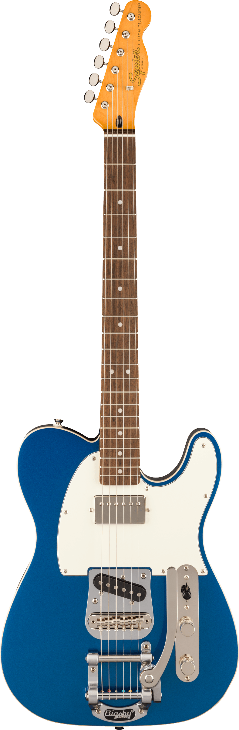 Fender SQUIER CLASSIC VIBE CUSTOM TELECASTER SH Electric Guitar With Bigsby (Lake Placid Blue)